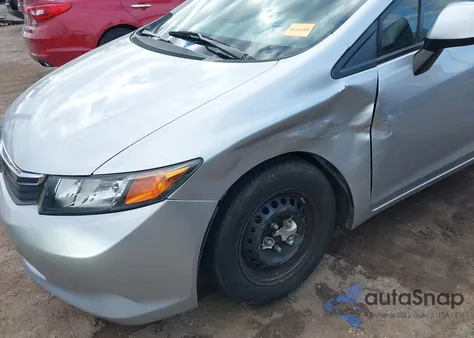 2012 Honda Civic Lx z USA, uszkodzony, nr VIN 2HGFB2F59CH323192